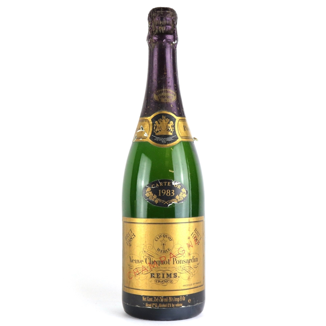 Veuve Clicquot Ponsardin 1983 Vintage Champagne