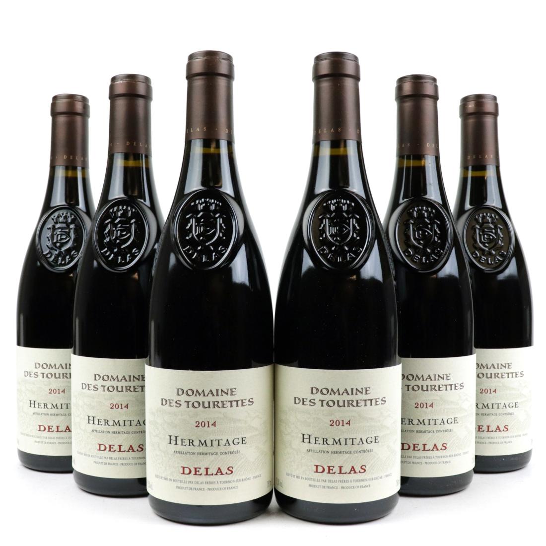 Image for Delas Dom. Des Tourettes 2014 Hermitage 6x75cl / OWC