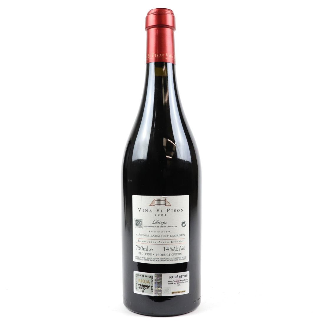Image for Vina El Pison 2004 Rioja