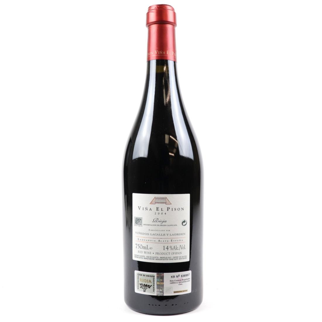 Image for Vina El Pison 2004 Rioja