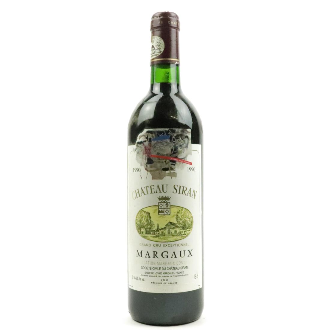 Image for Ch. Siran 1990 Margaux