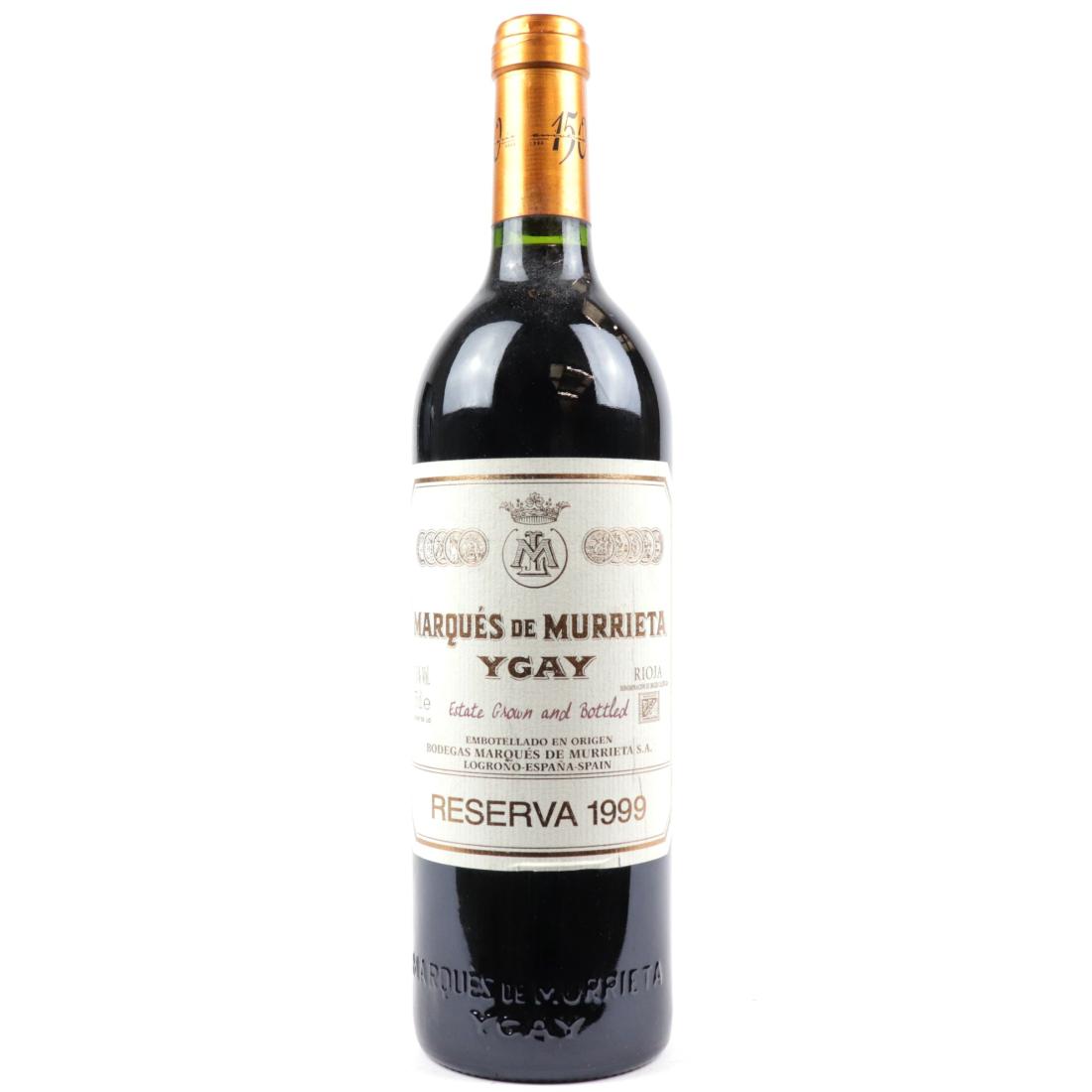 Image for Marques De Murrieta Ygay 1999 Rioja Reserva