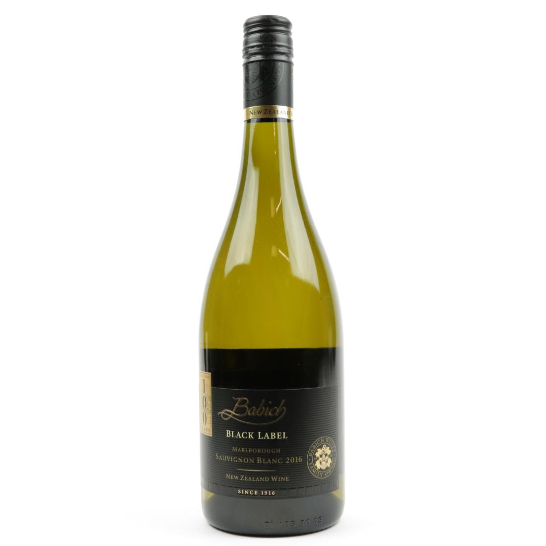 Image for Babich Black Label Sauvignon Blanc 2016 Marlborough