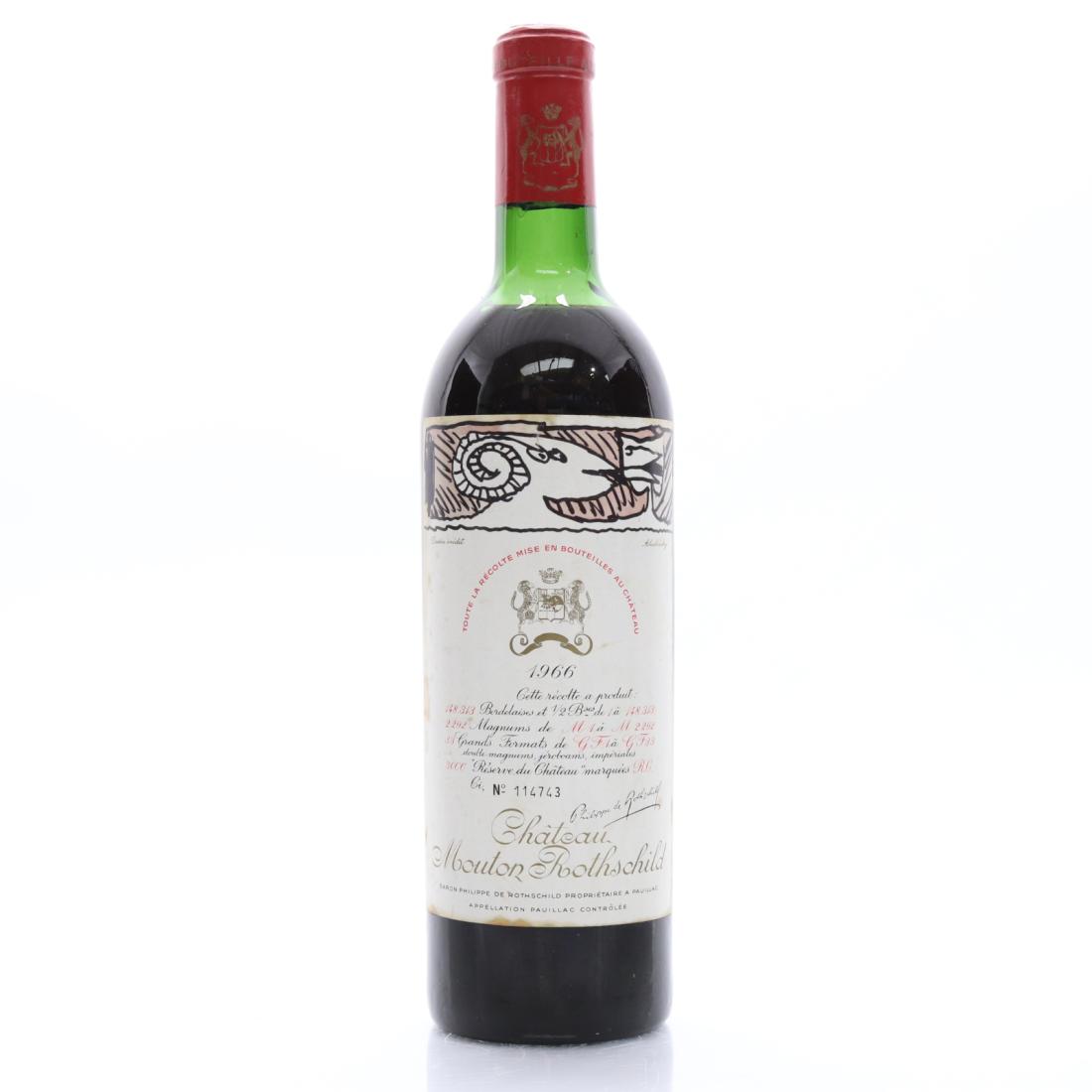 Image for Ch. Mouton-Rothschild 1966 Pauillac 1er-Cru