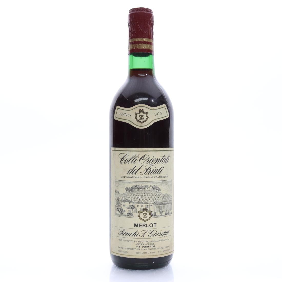 Giuseppe Merlot 1974 Friuli
