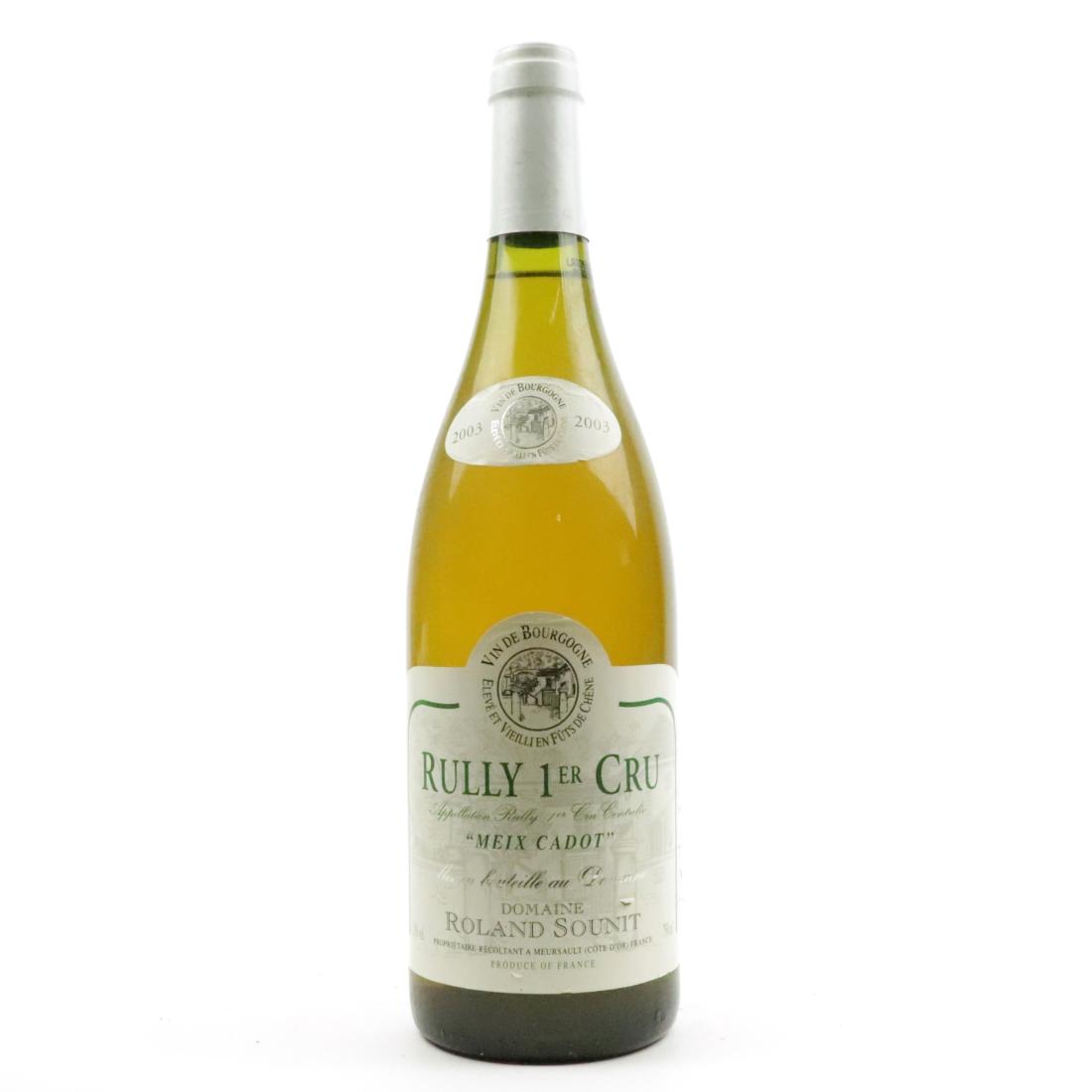 Image for R.Sounit Meix Cadot 2003 Rully 1er-Cru