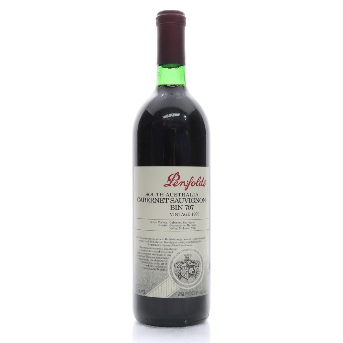 Image for Penfolds Bin 707 Cabernet Sauvignon 1990