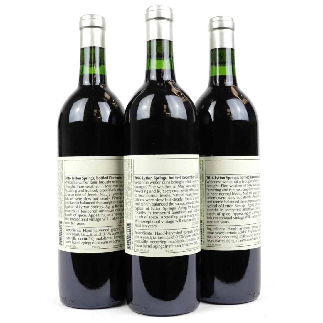 Image for Ridge Lytton Springs 2016 Sonoma