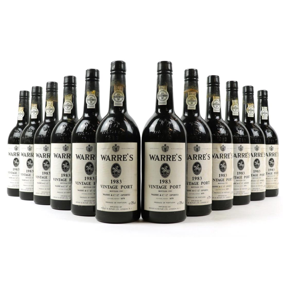 Image for Warre's 1983 Vintage Port 12x75cl / OWC