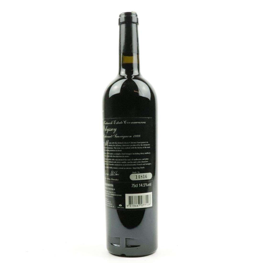 Image for Katnook Estate Odyssey Cabernet Sauvignon 1998 Coonawarra