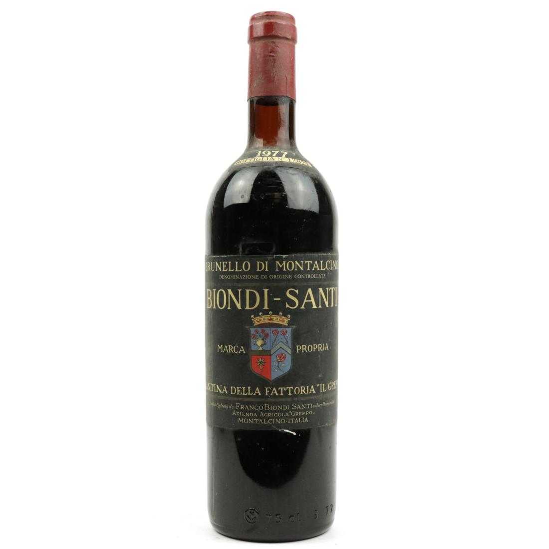 Image for Biondi-Santi 1977 Brunello di Montalcino