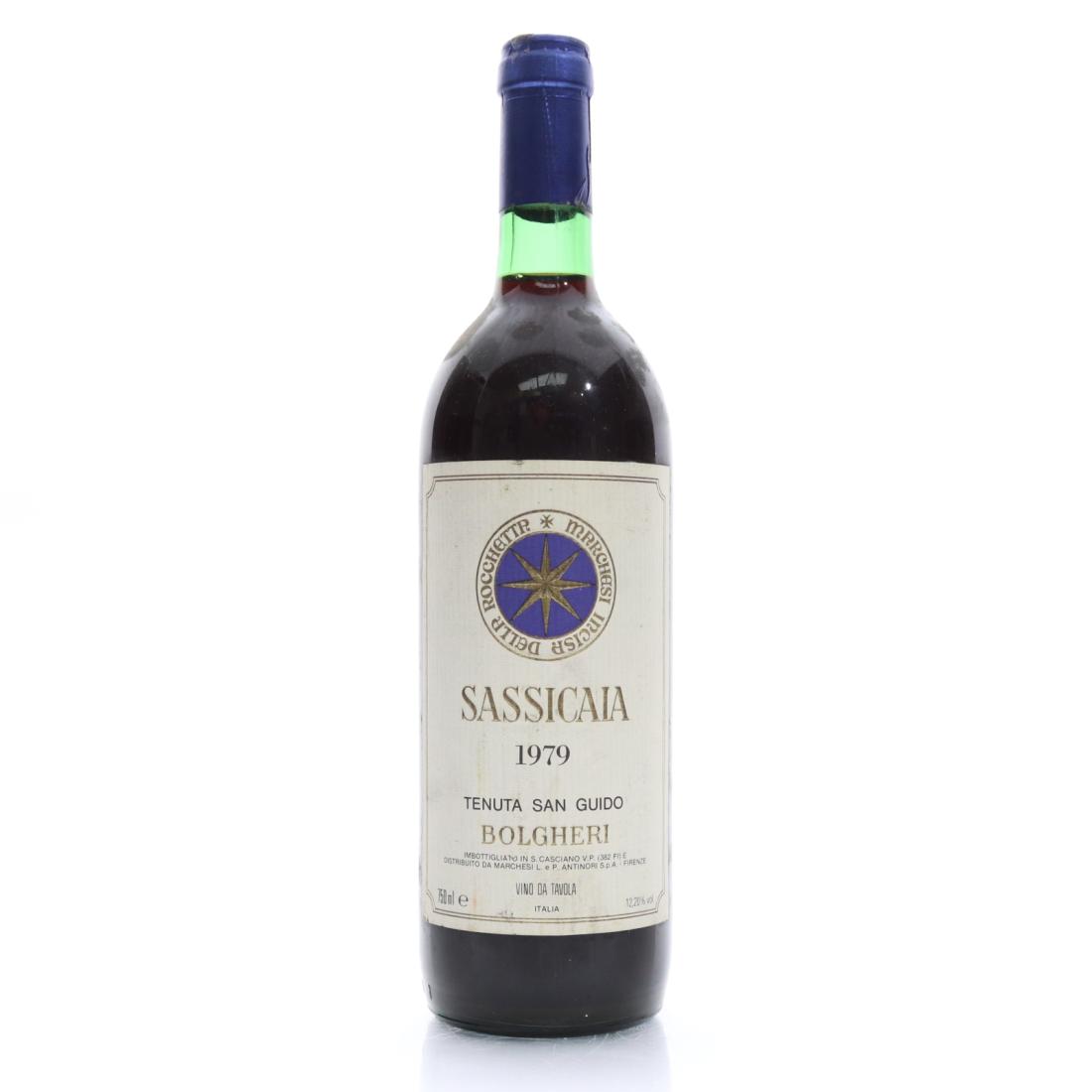 Image for Tenuta San Guido Sassicaia 1979 Tuscany Riserva