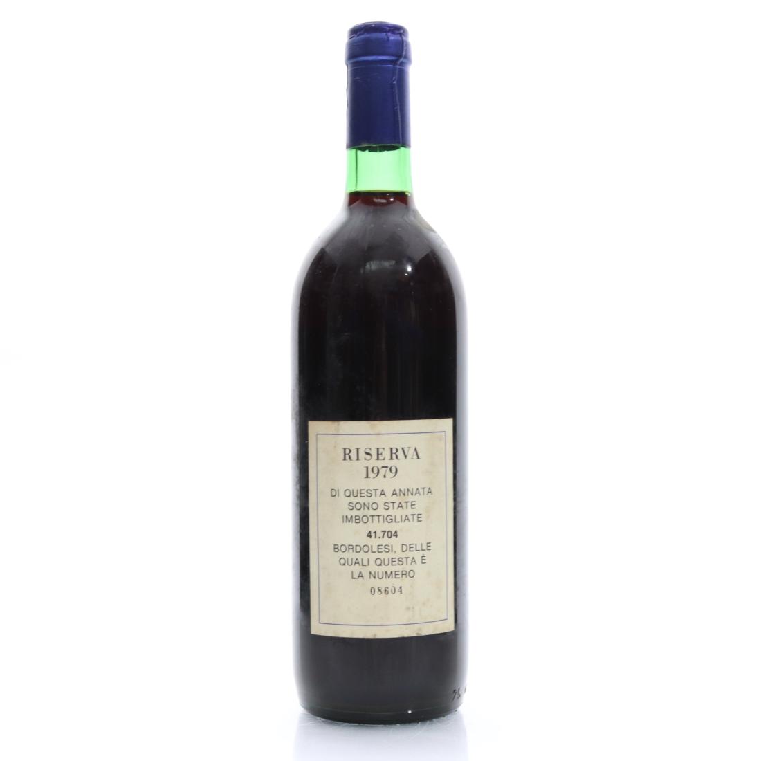Image for Tenuta San Guido Sassicaia 1979 Tuscany Riserva