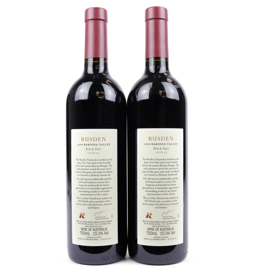 Image for Rusden Black Guts Shiraz 2009 Barossa