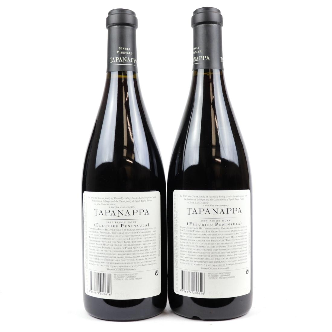 Image for Tapanappa Foggy Hill Pinot Noir 2007 Fleurieu