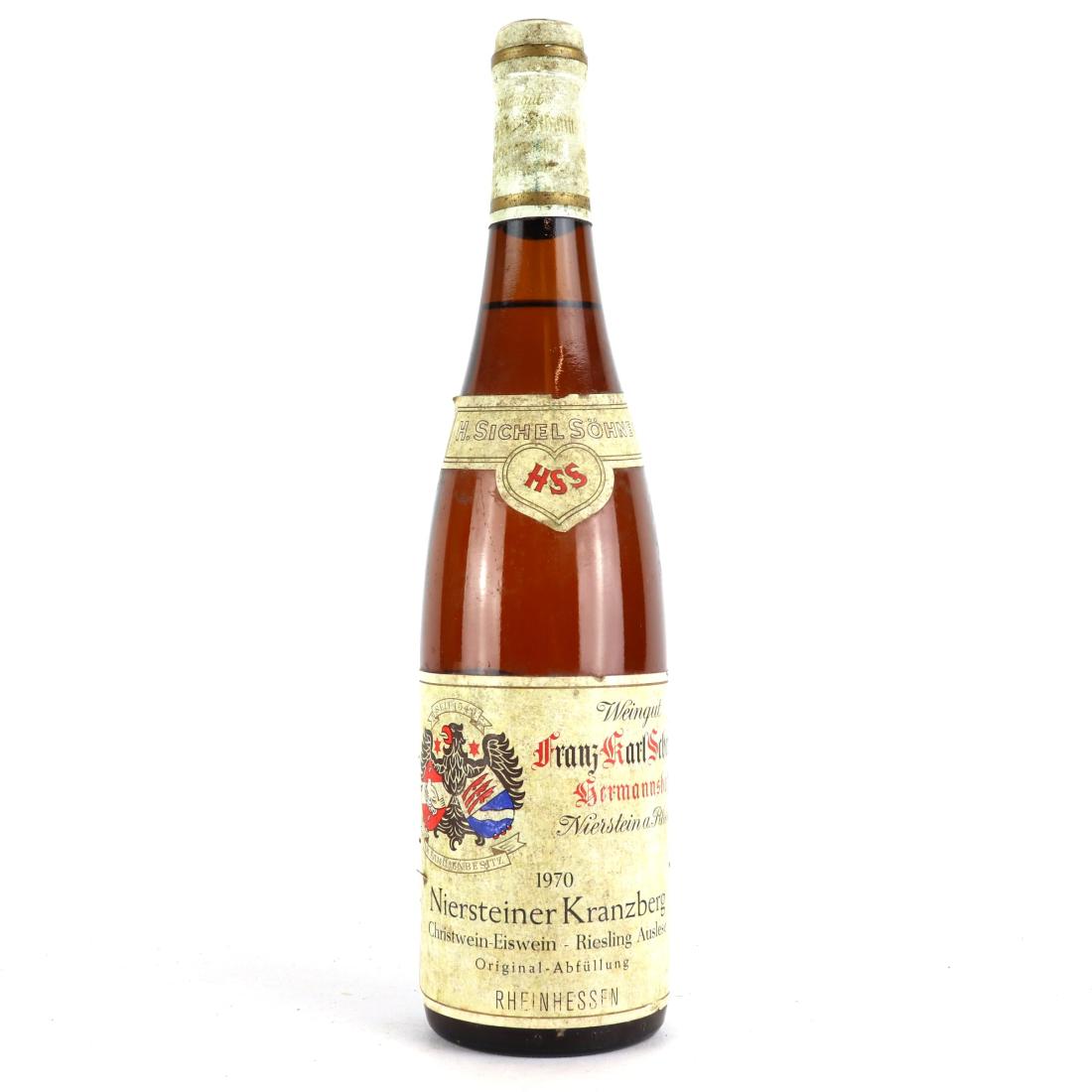 Image for F.K.Schmitt Niersteiner Kranzberg Riesling Auslese Christwein-Eiswein 1970 Rheinhessen Eiswein