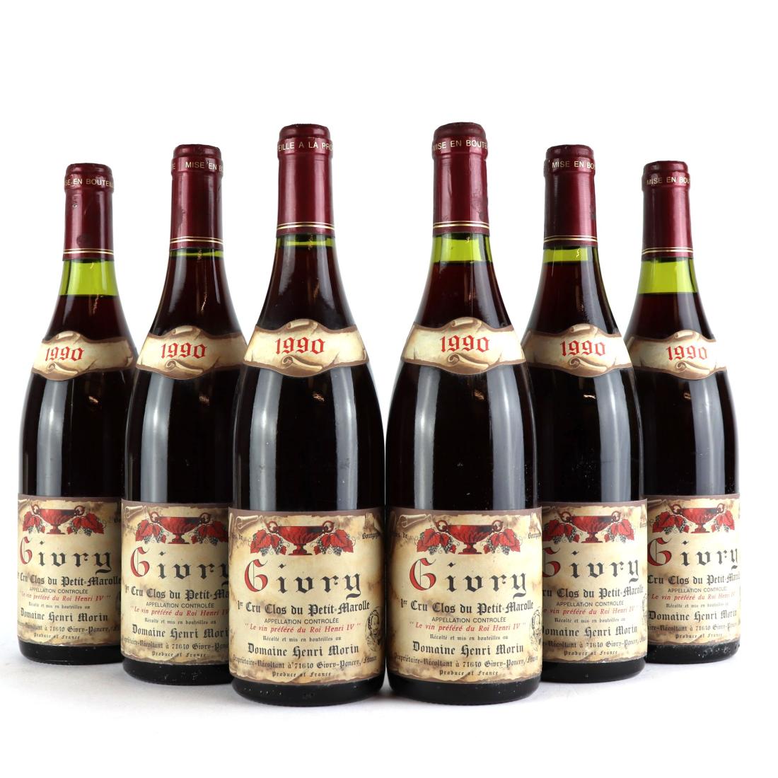 Image for Dom. H.Morin Clos Du Petit-Marolle 1990 Givry 1er Cru