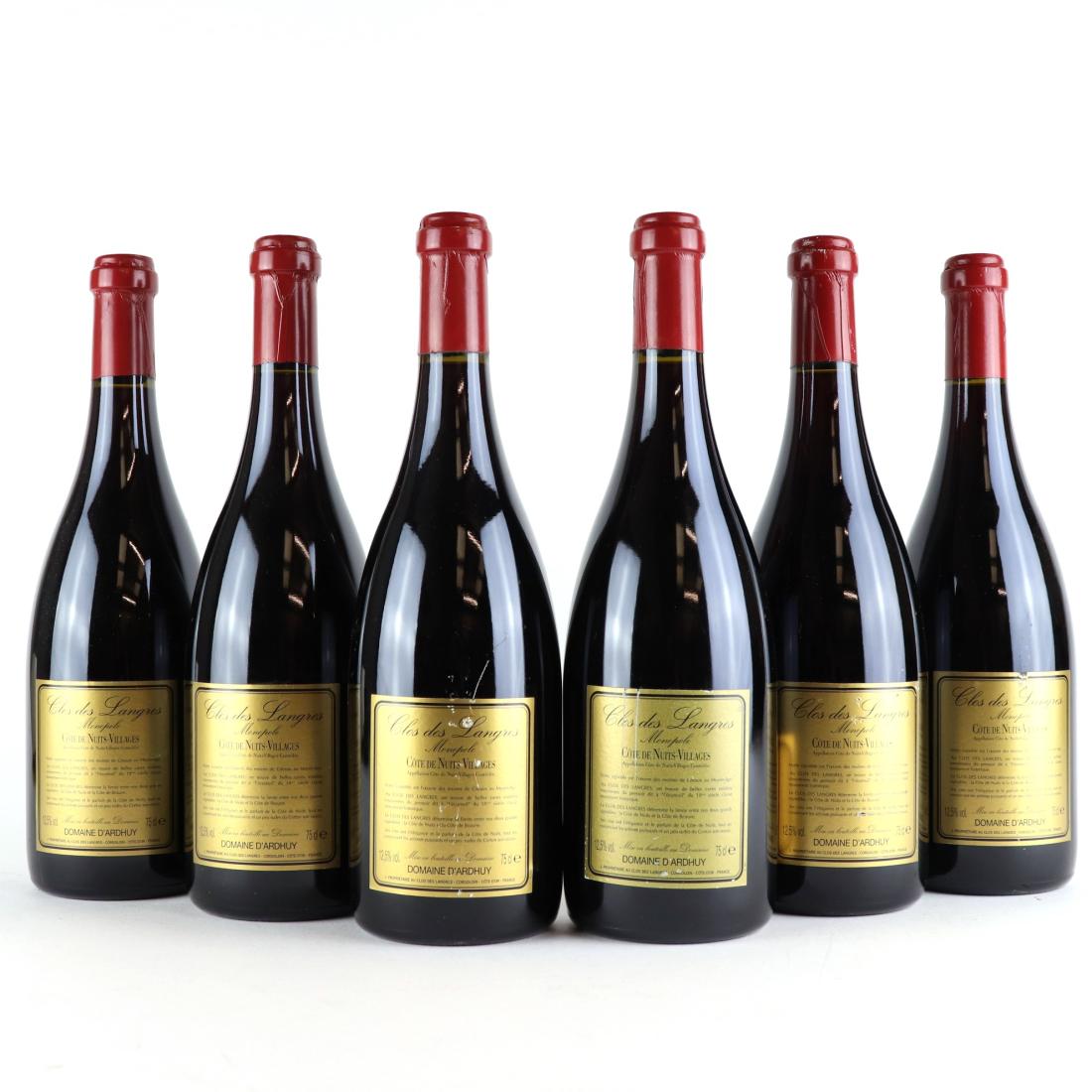 Image for Dom. D'Ardhuy Clos Des Langres 1999 Côte-de-Nuits-Villages