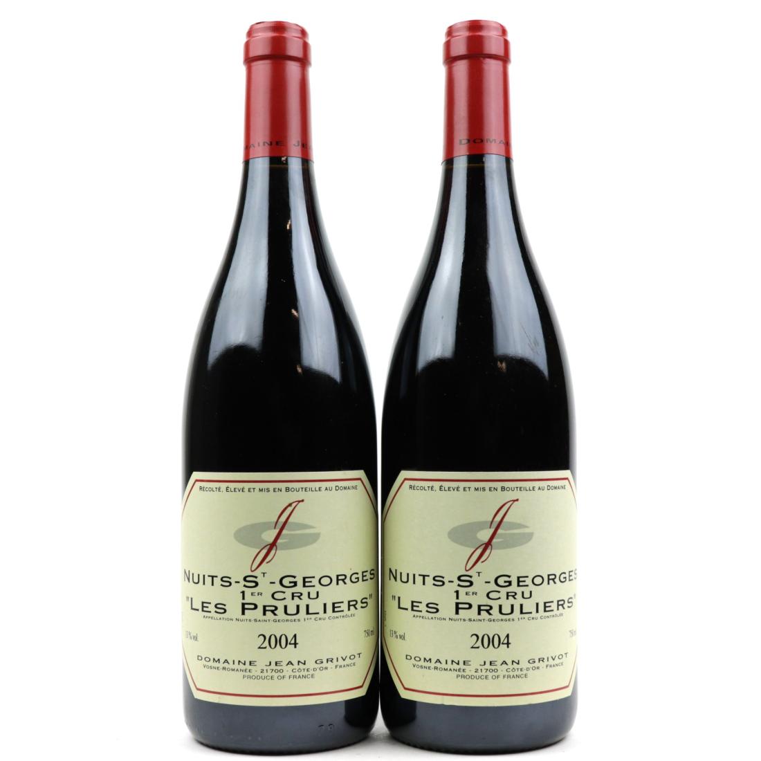 Image for Dom. J.Grivot Les Pruliers 2004 Nuits-St-Georges 1er-Cru