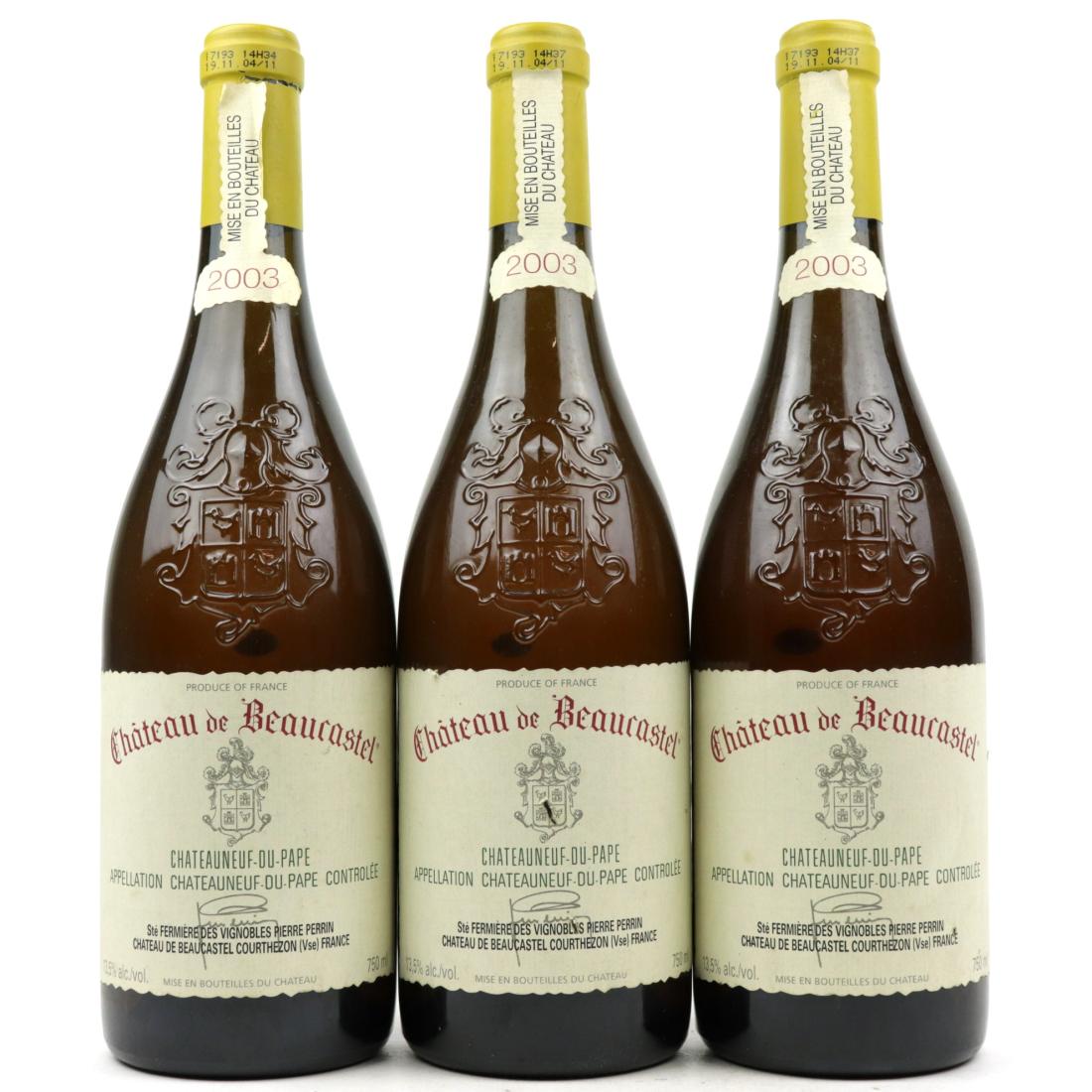 Image for Château de Beaucastel 2003 Blanc