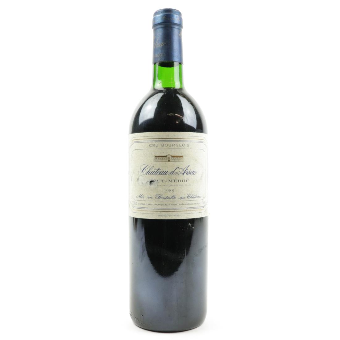 Image for Ch. d'Arsac 1988 Haut-Medoc