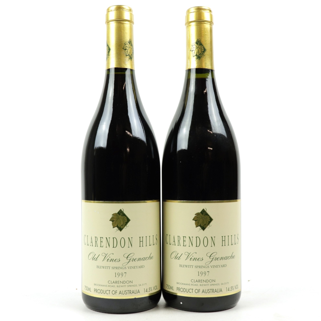 Clarendon Hills Blewitt Springs Old Vines Grenache 1997 South Australia 2x75cl
