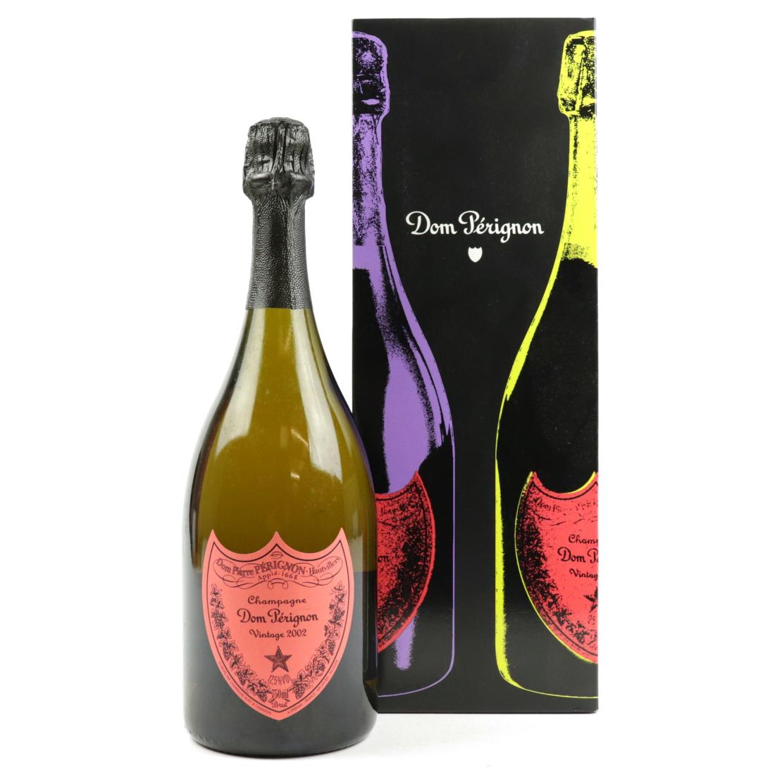 Image for Dom Pérignon Vintage 2002 Champagne/Andy Warhol Editions x 3