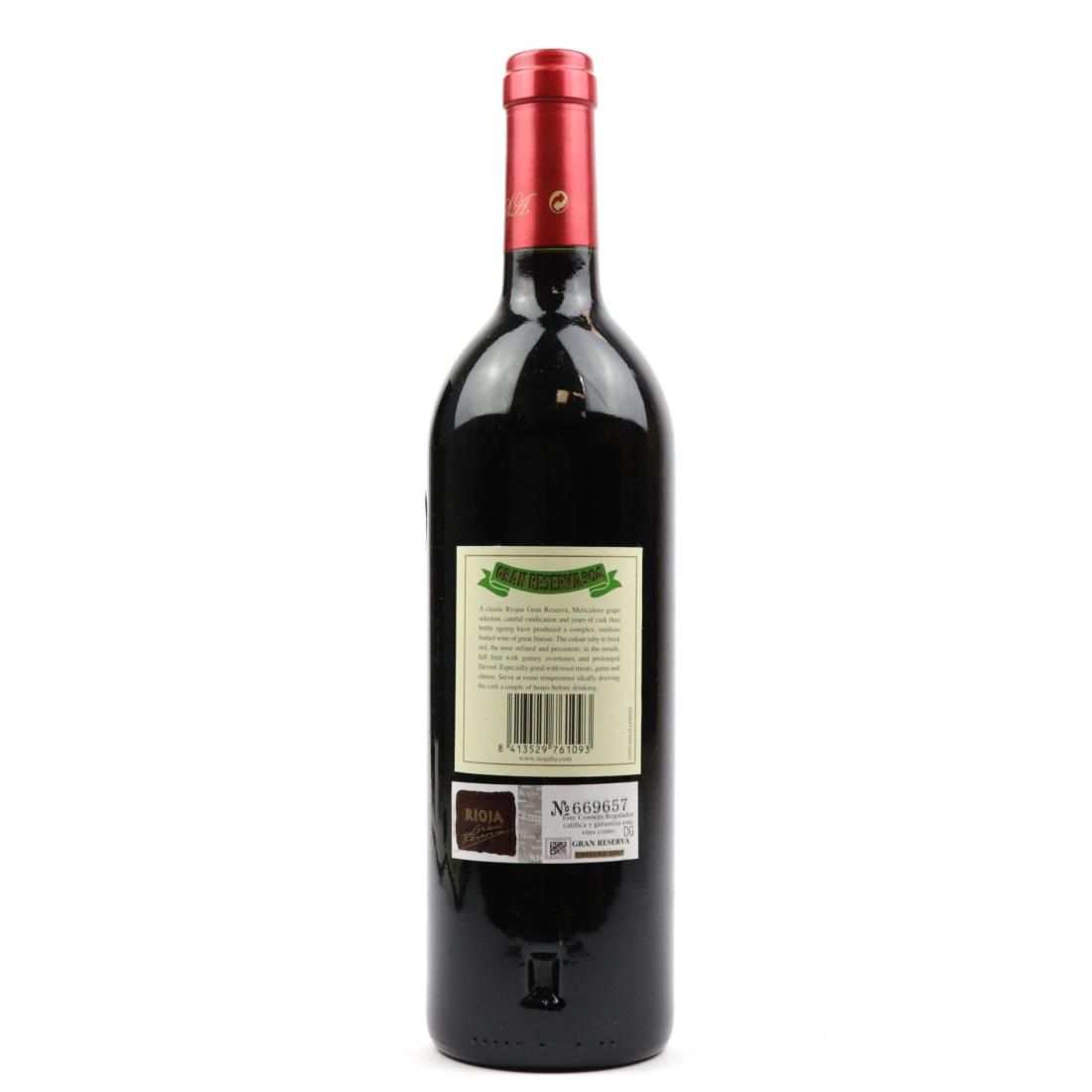 Image for La Rioja Alta 904 2001 Rioja Gran Reserva