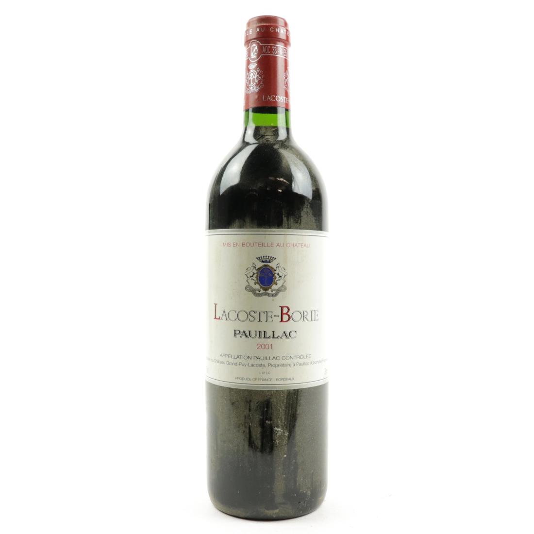 Image for Ch. Lacoste Borie 2001 Pauillac