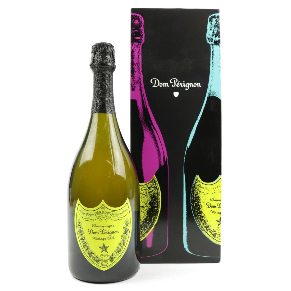 Image for Dom Pérignon Vintage 2002 Champagne/Andy Warhol Editions x 3