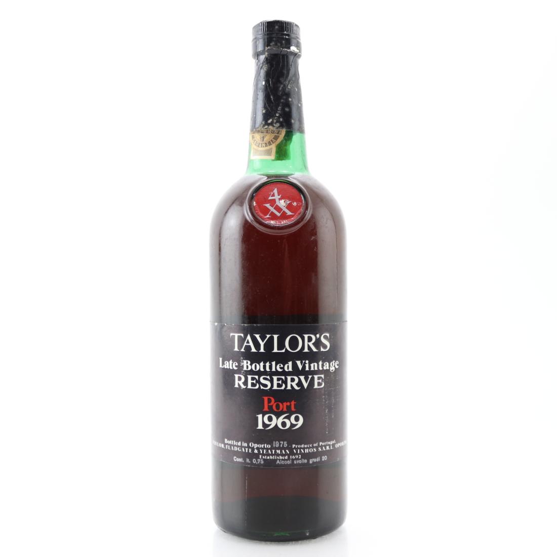 Image for Taylor's 1969 LBV Reserve Port