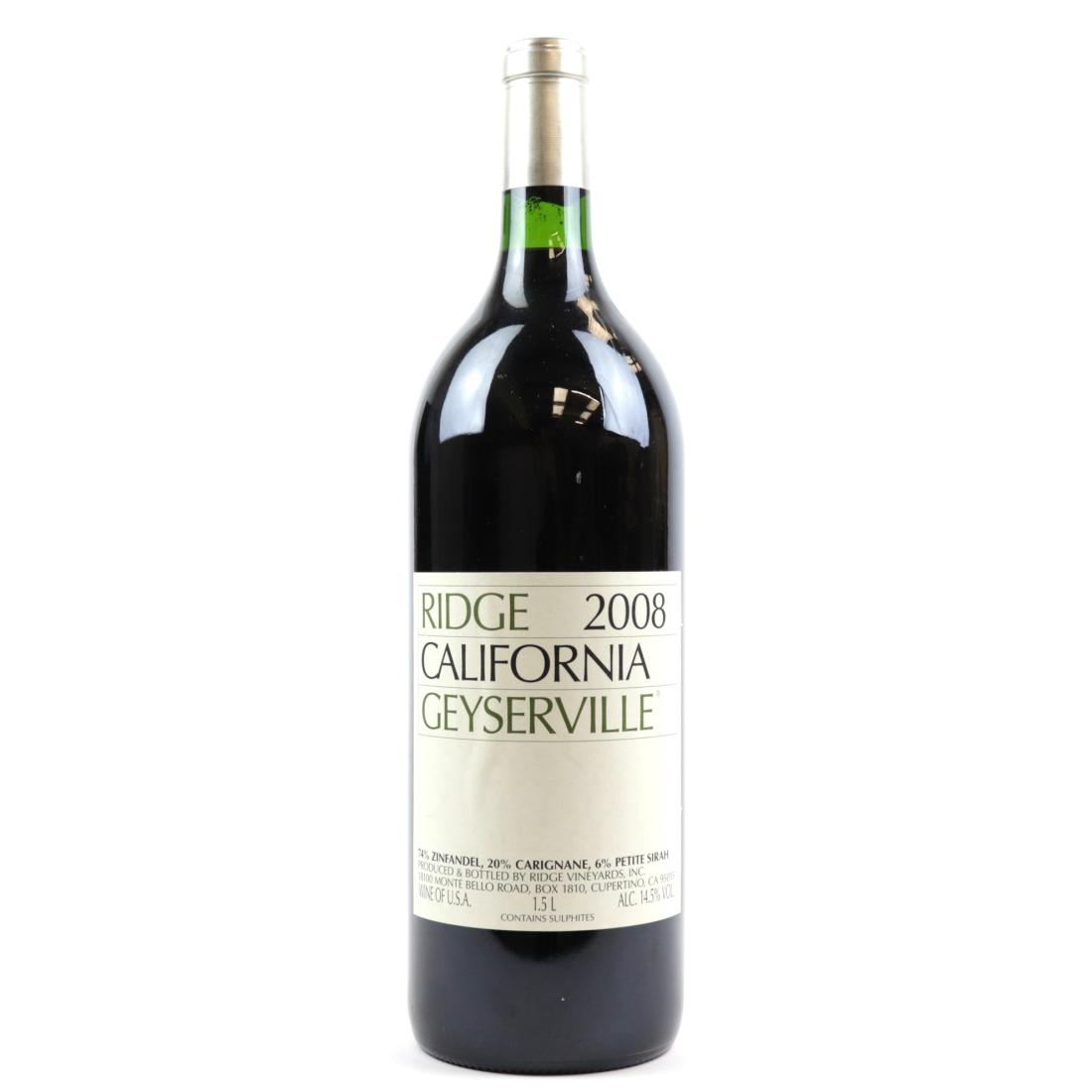 Image for Ridge Geyserville 2008 Sonoma