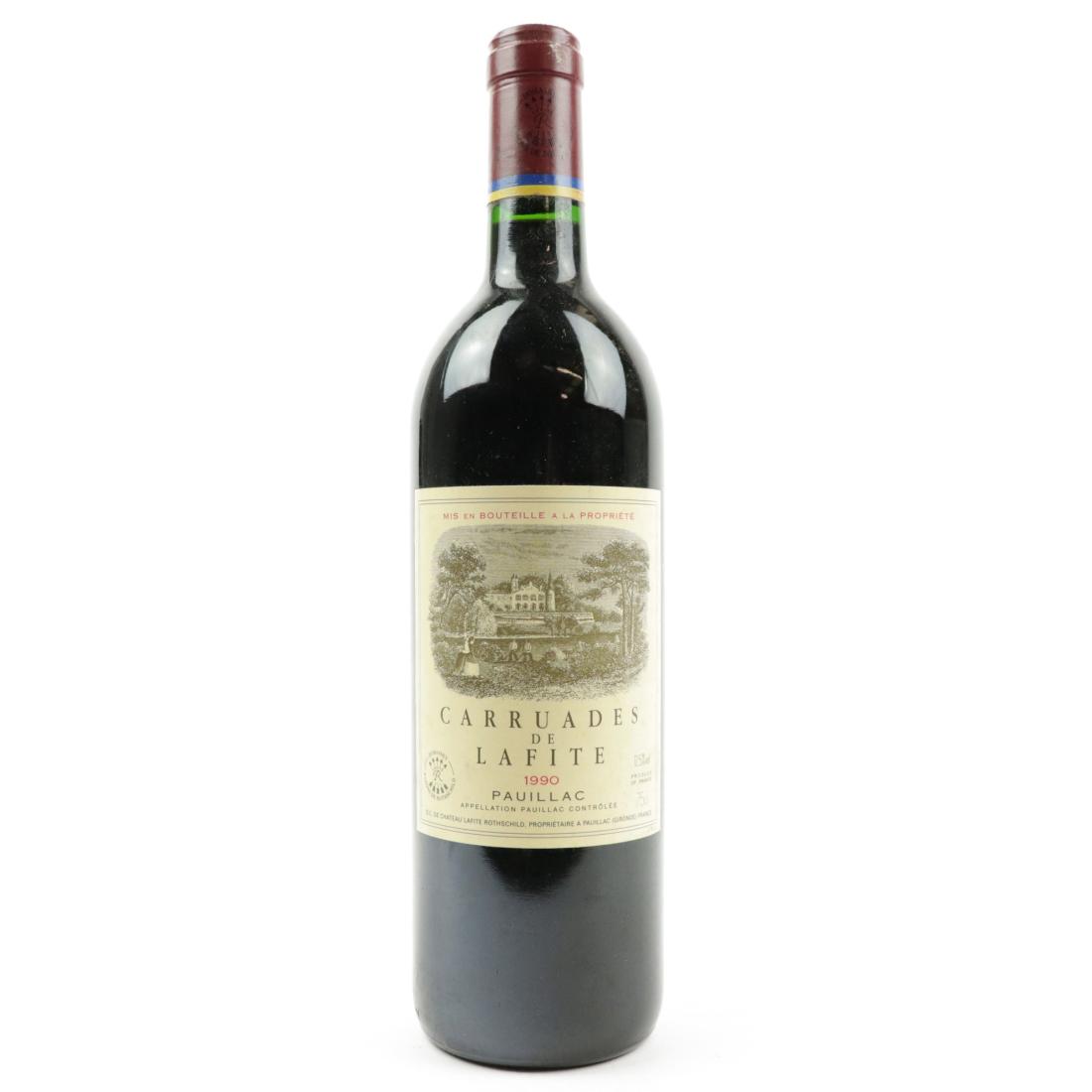 Image for Carruades De Lafite 1990 Pauillac