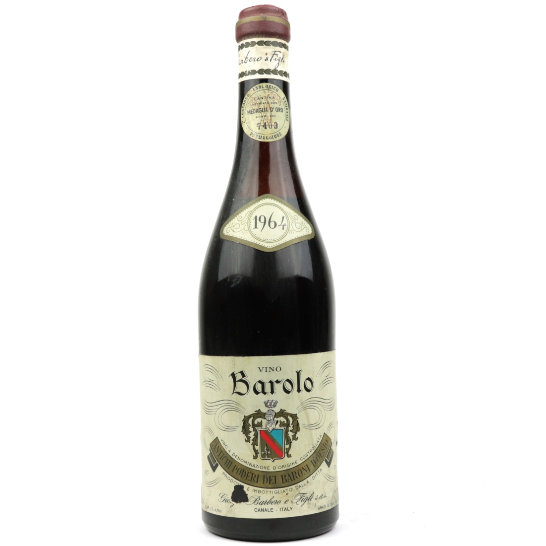 G.Barbero 1964 Barolo