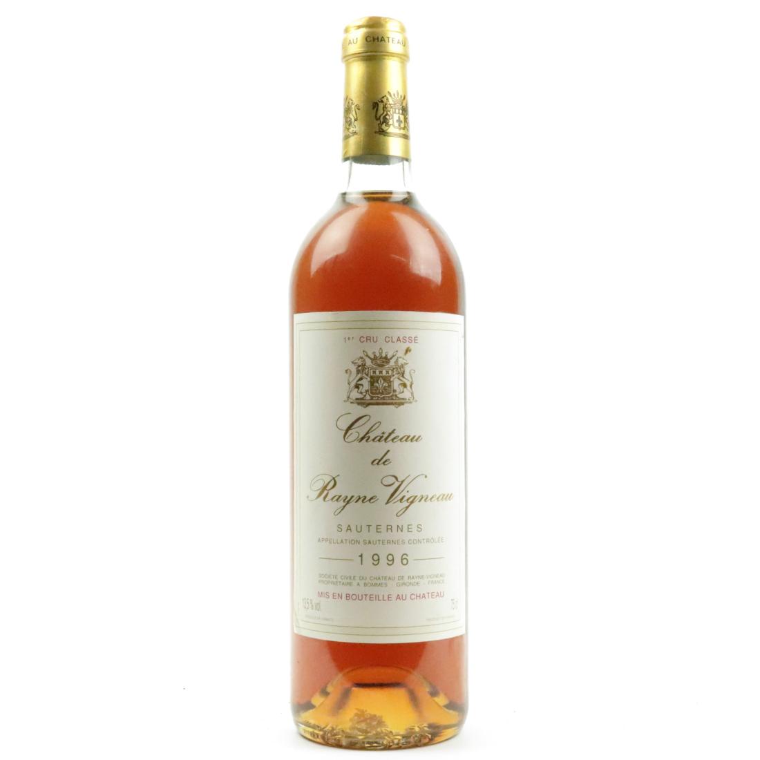 Image for Ch. Rayne Vigneau 1996 Sauternes 1er-Cru