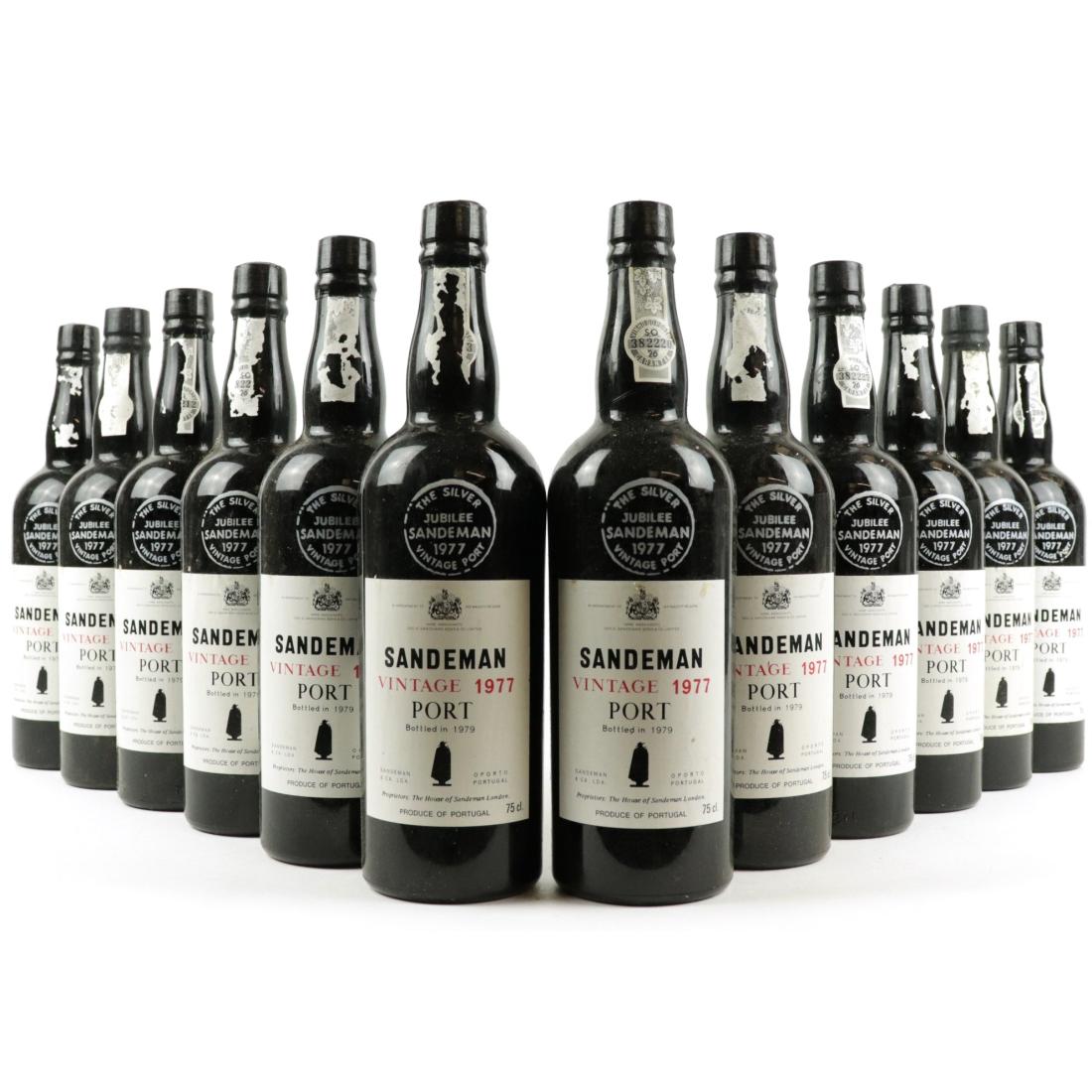 Image for Sandeman 1977 Vintage Port 12x75cl / OWC