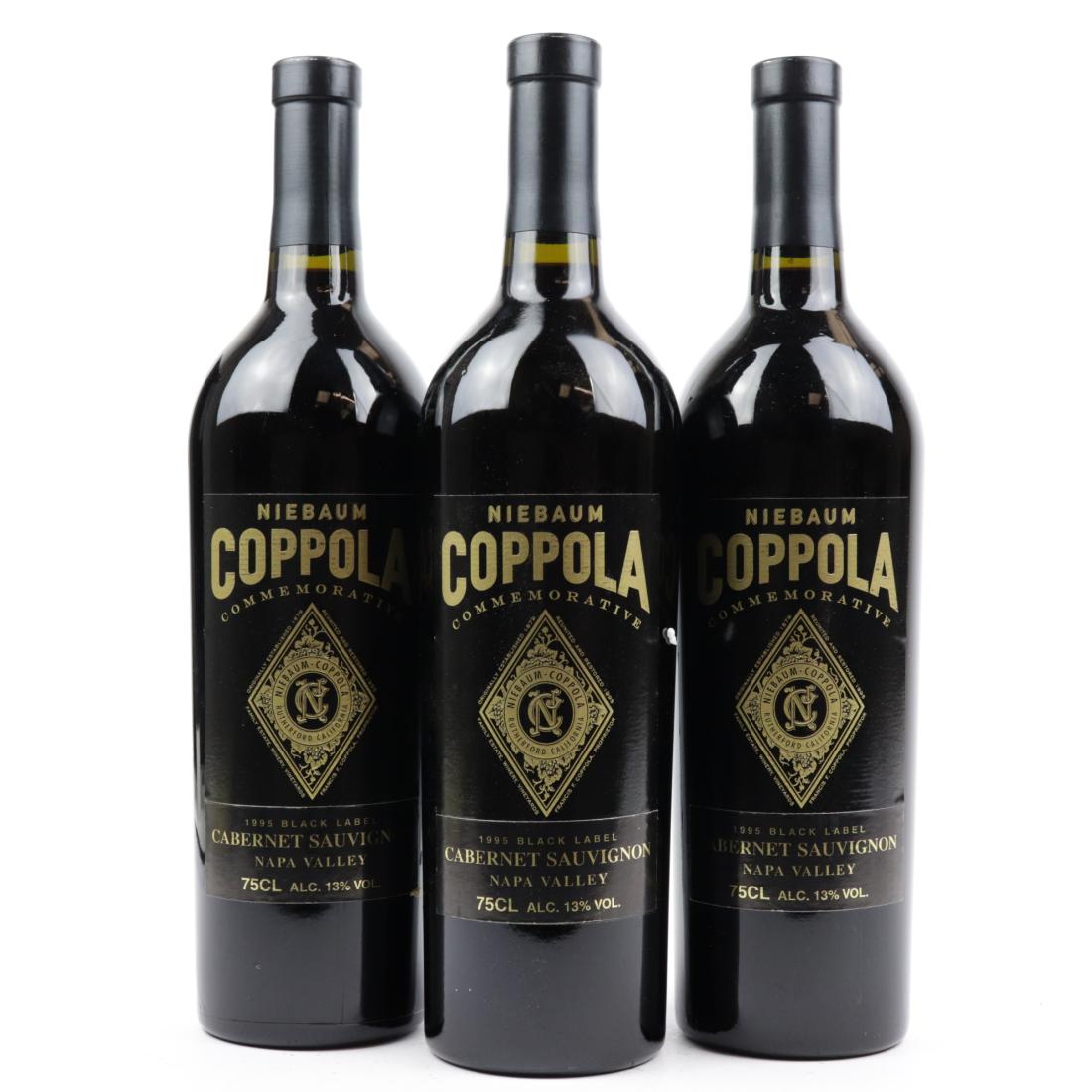 Image for Niebaum Coppola Commemorative Black Label Cabernet Sauvignon 1995 Napa