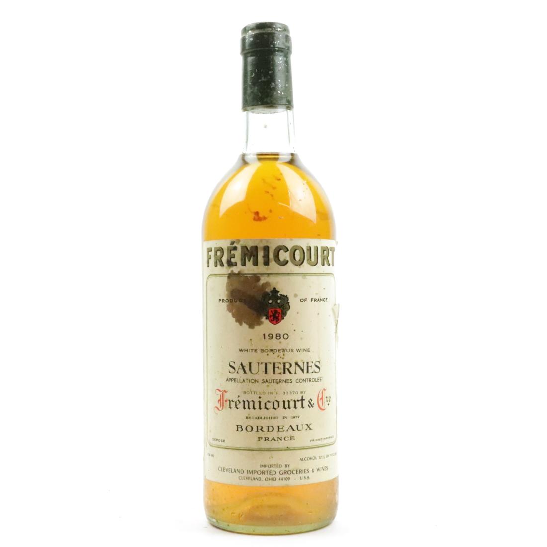 Image for Fremicourt 1980 Sauternes