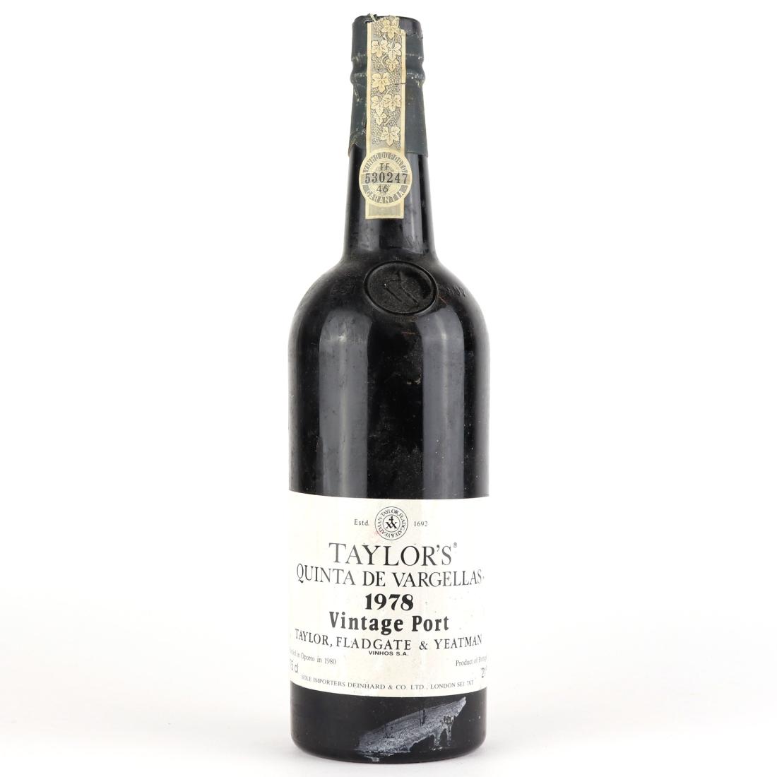 Image for Taylor's Quinta de Vargellas 1978 Vintage Port