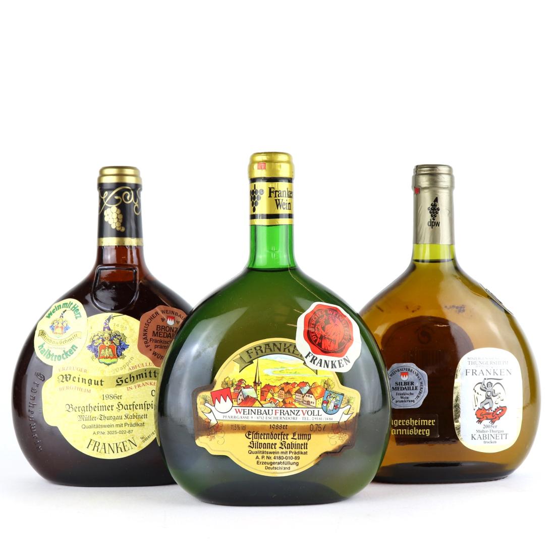 Image for Assorted Wines 1986, 1988 & 2005 Franken