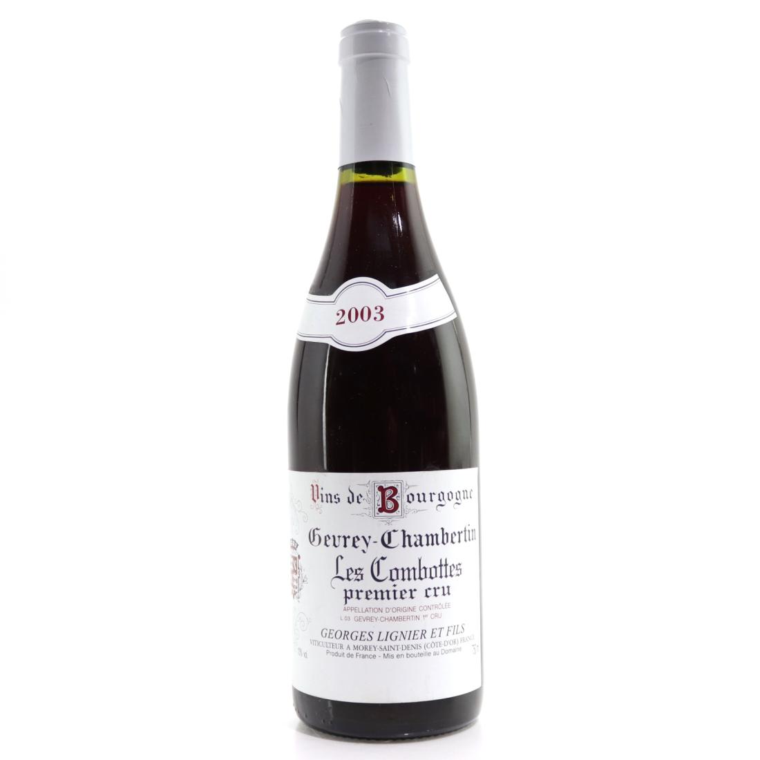 Image for G.Lignier Les Combottes 2003 Gevrey-Chambertin 1er-Cru