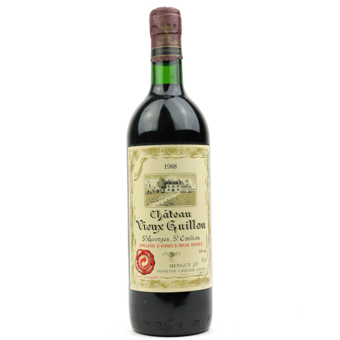 Image for Ch. Vieux Guillon 1988 St-Georges-St-Emilion