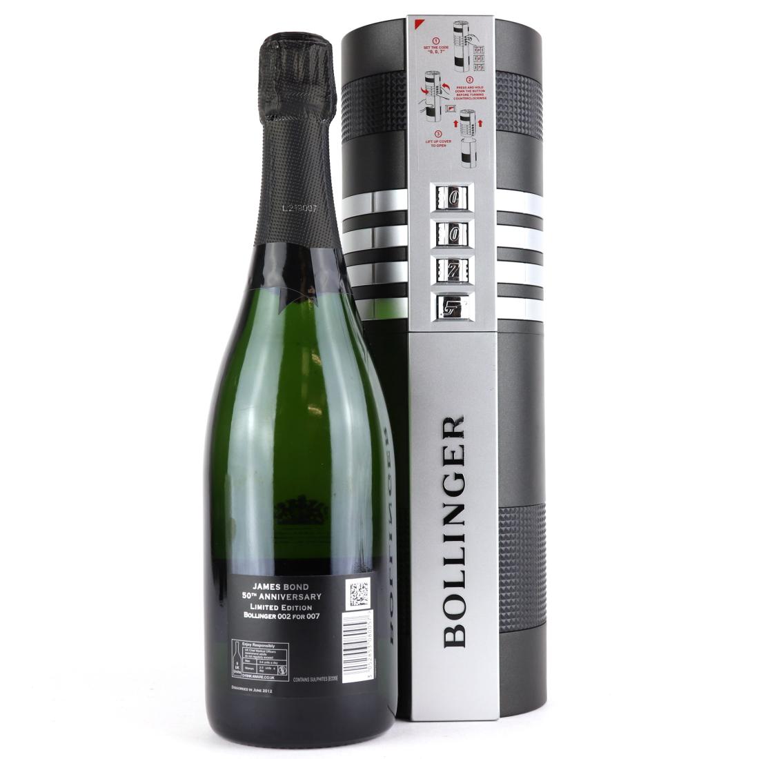 Image for Bollinger 2002 Vintage Champagne / James Bond 007