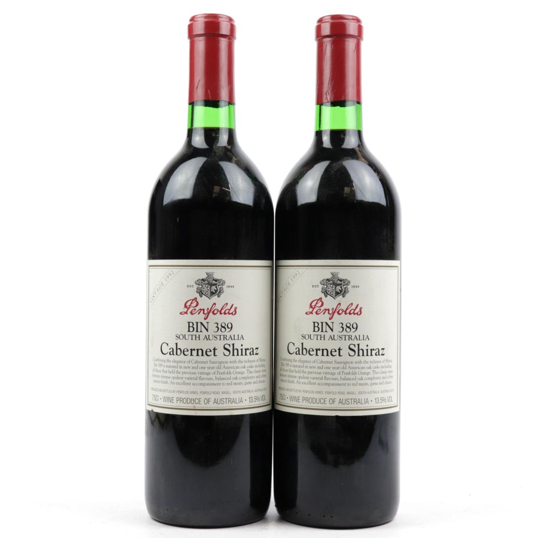 Image for Penfolds Bin 389 Cabernet-Shiraz 1992 South Australia