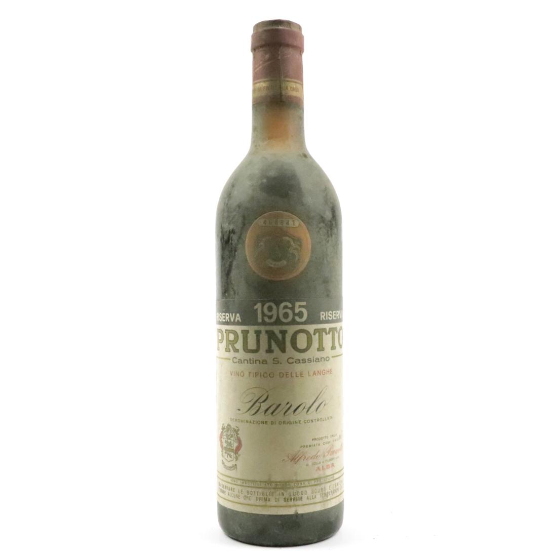 Image for Prunotto 1965 Barolo Riserva