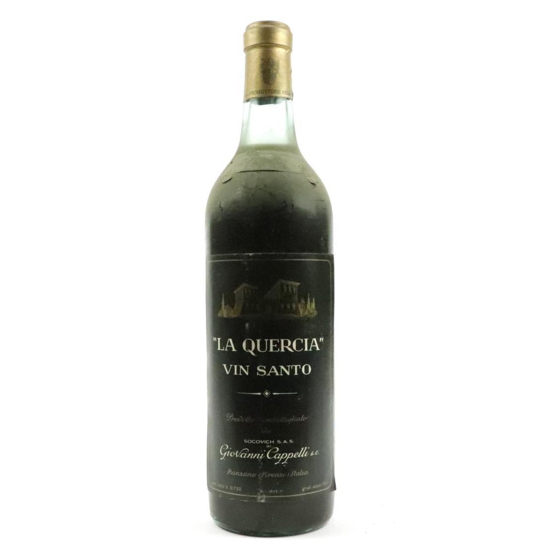 Image for G.Cappelli La Quercia 1969 Vin Santo