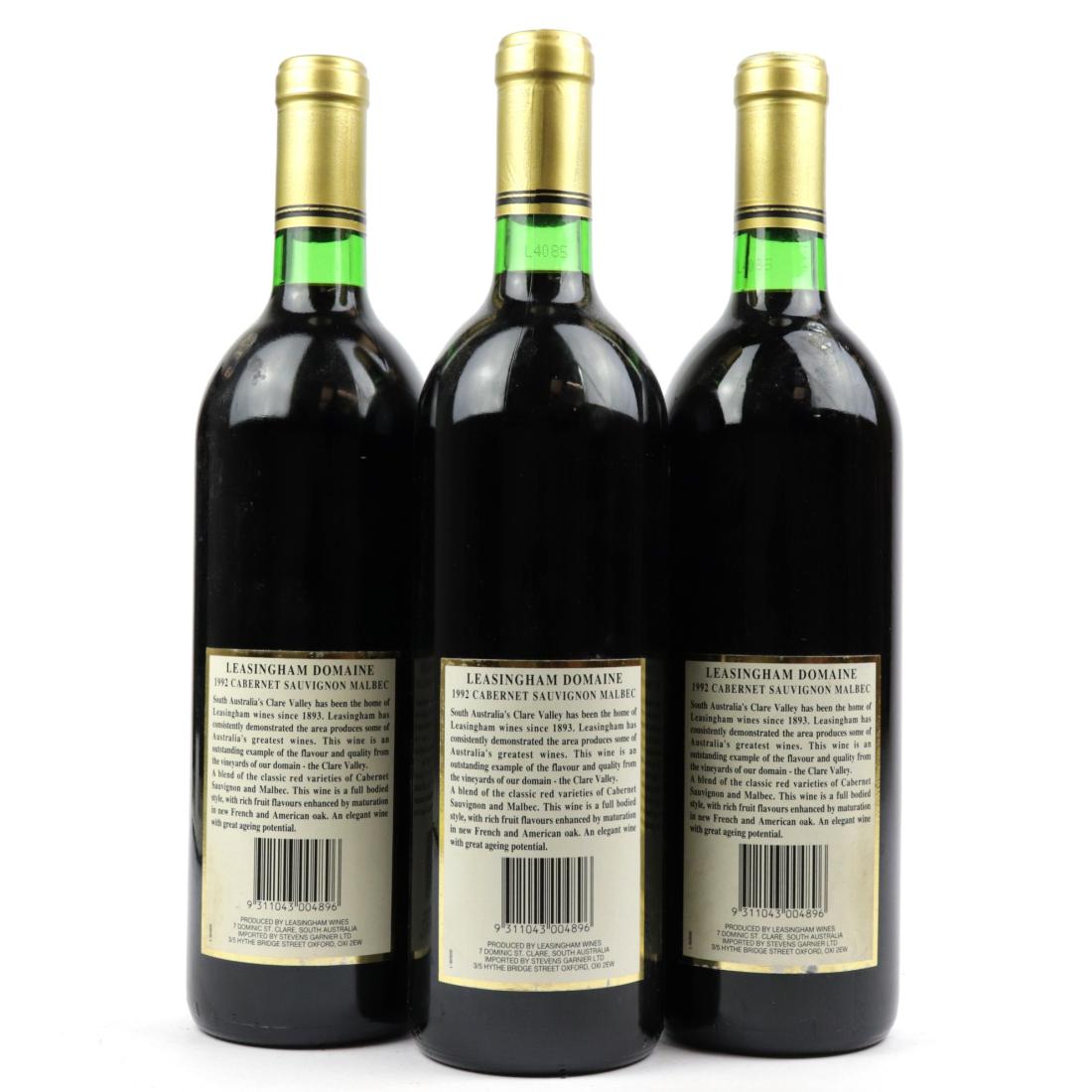 Image for Leasingham Cabernet Sauvignon Malbec 1992 Clare Valley