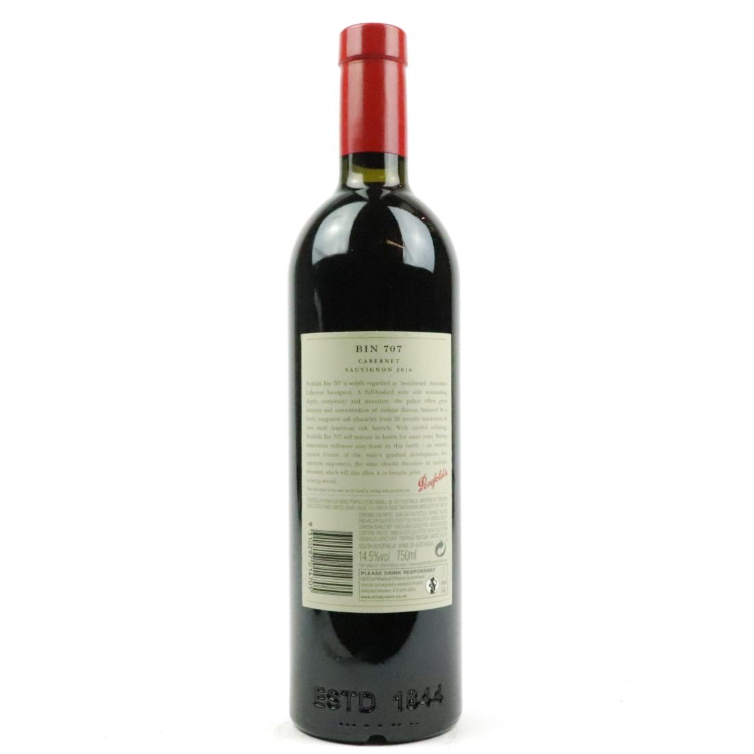 Image for Penfolds Bin 707 Cabernet Sauvignon 2016 South Australia
