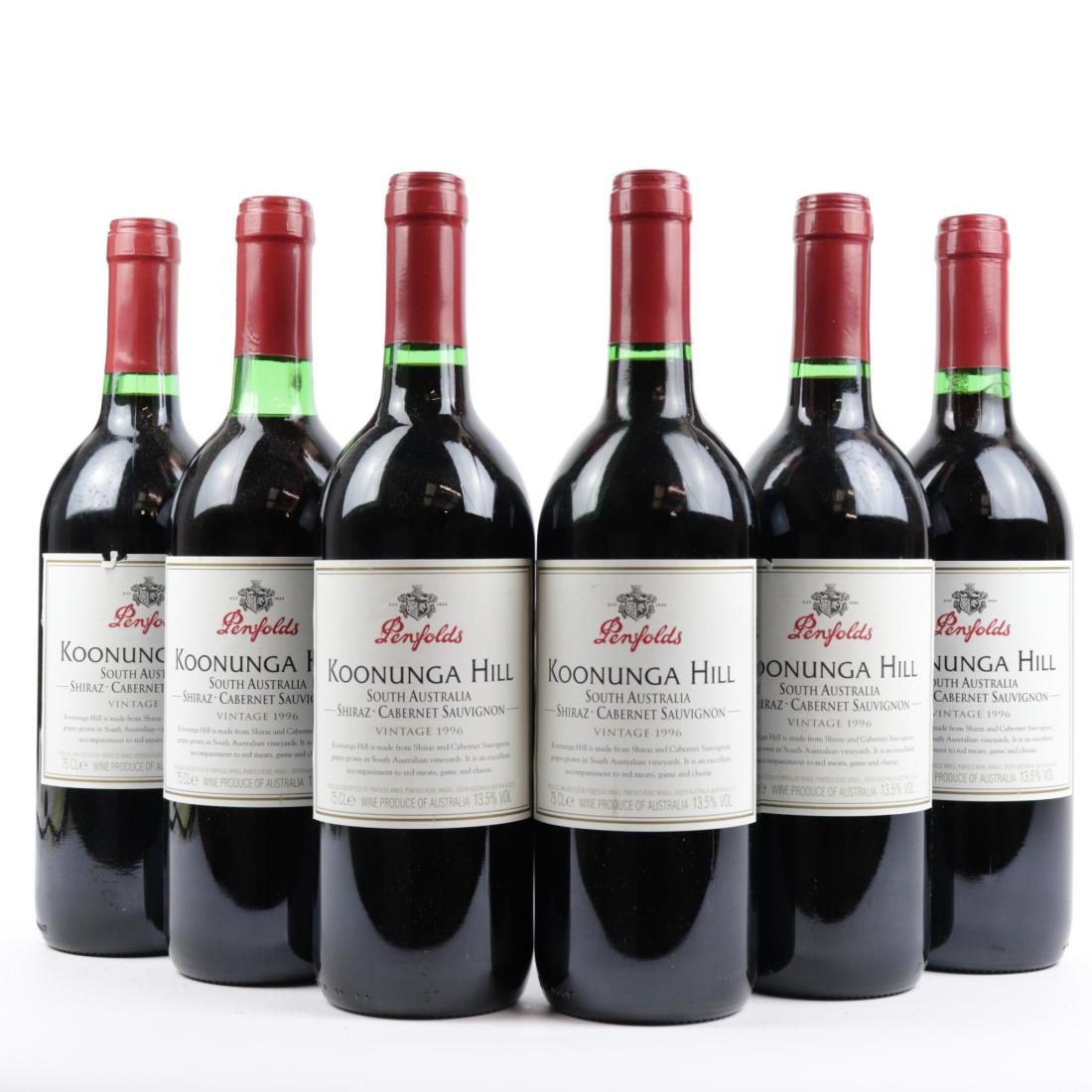 Image for Penfolds Koonunga Hill Shiraz Cabernet Sauvignon 1996 South Australia