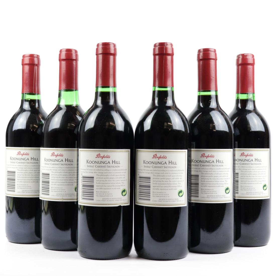 Image for Penfolds Koonunga Hill Shiraz Cabernet Sauvignon 1996 South Australia